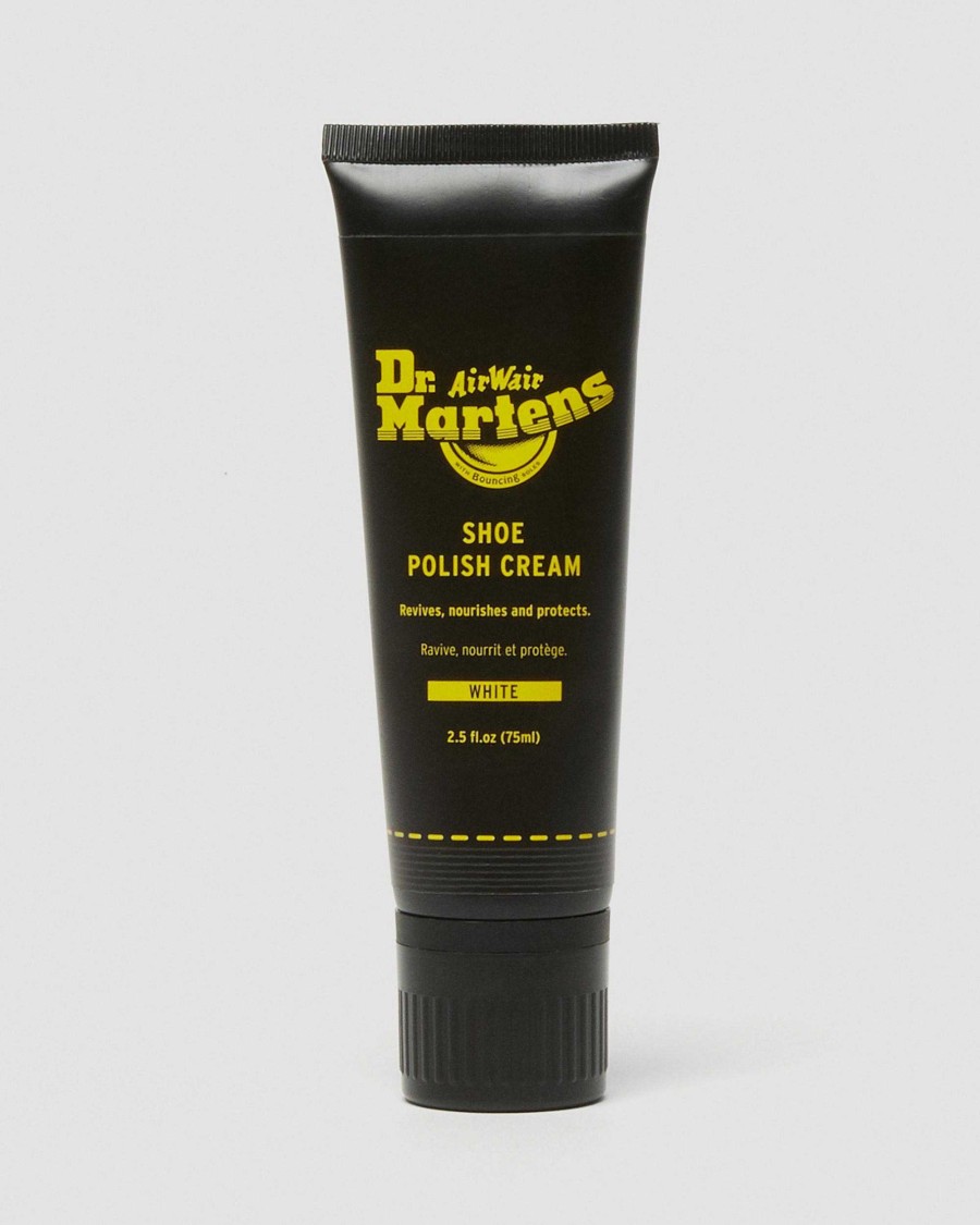 Accessoires Dr. Martens Cires Et Nettoyants Pour Chaussures | Cirage A Chaussures Blanc Tube 75Ml