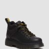 Messieurs Dr. Martens Chaussures Utilitaires | Bottines A Lacets En Cuir Woodard Noir — Grizzly