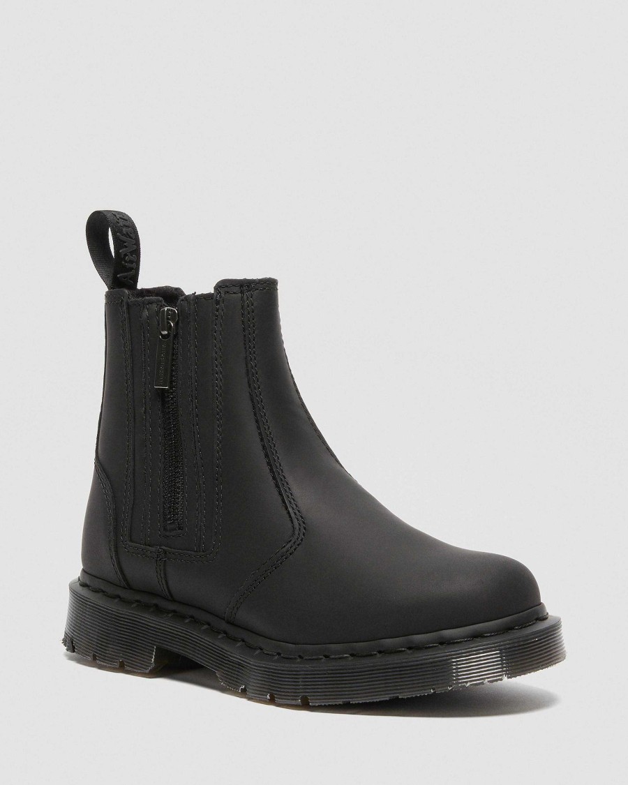 Dames Dr. Martens Bottines | Bottines Chelsea 2976 Alyson Dm'S Wintergrip Noir — Chasse-Neige