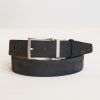 Homme Benson & Cherry Ceinture Homme | Ceinture Nubuck Reversible Climax Noir