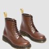 Messieurs Dr. Martens Maiharis Vegetaliens | Short A Lacets Double Vegan 1460 Borg Brun — Norfolk Vegetalien