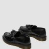 Messieurs Dr. Martens Tous Les Mocassins | Mocassins A Pampilles En Cuir Lisse Adrian Noir — Poli Lisse