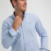 Homme Benson & Cherry Chemises Pour Homme | Chemise A Motifs Lavion Blanc