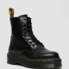 Messieurs Dr. Martens Plateformes | Plateformes Lisses Jadon Noir — Poli Lisse