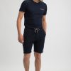 Homme Benson & Cherry Les Bas | Jogg Short En Molleton Technique Biele Marine