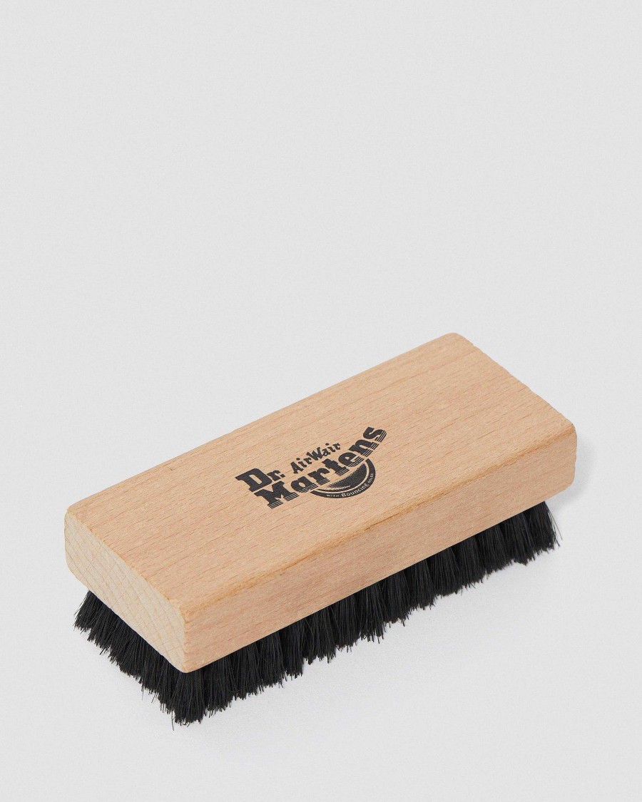 Accessoires Dr. Martens Cires Et Nettoyants Pour Chaussures | Brosse A Chaussures A Poils Noir